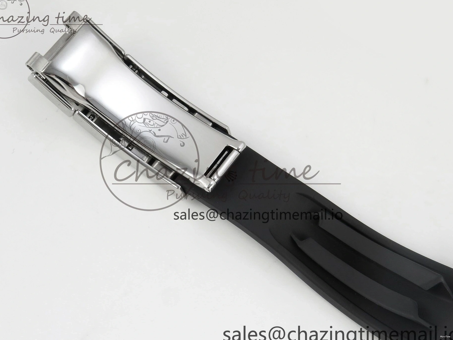 MiroTime 0122 Daytona 126519 VSF 1:1 Best Edition Black Silver Lume Dial on Oysterflex Strap VS4131 V2 (Weighted) DailyWear 324